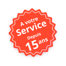 Depuis 15 ans A votre Service